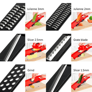 Cortador de verduras multifunción para cocina rápida