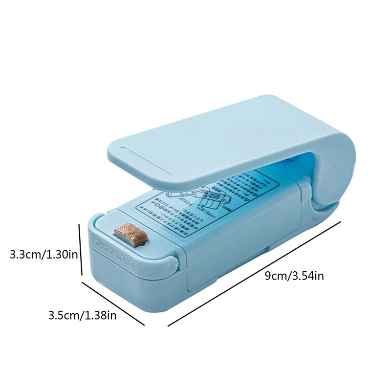 Sellador Portátil de Bolsas USB – Conserva tus alimentos frescos en segundos
